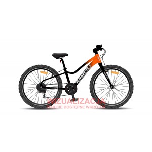 Rower dziecięcy Tabou Poison 20 Lite 026 - pomarańczowo-czarny 1
