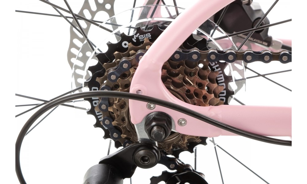 Rower młodzieżowy Storm Bella 24 2.0 2HD - różowy