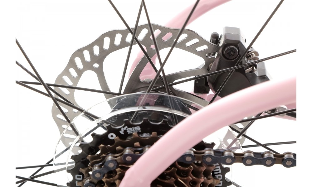 Rower młodzieżowy Storm Bella 24 2.0 2HD - różowy