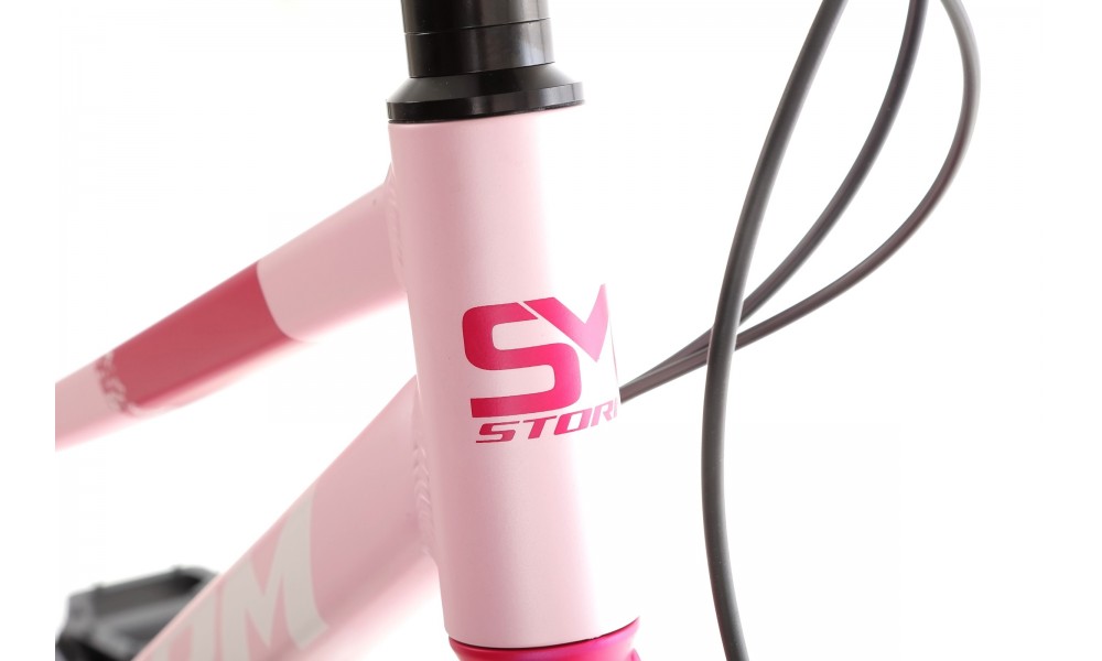 Rower młodzieżowy Storm Bella 24 2.0 2HD - różowy