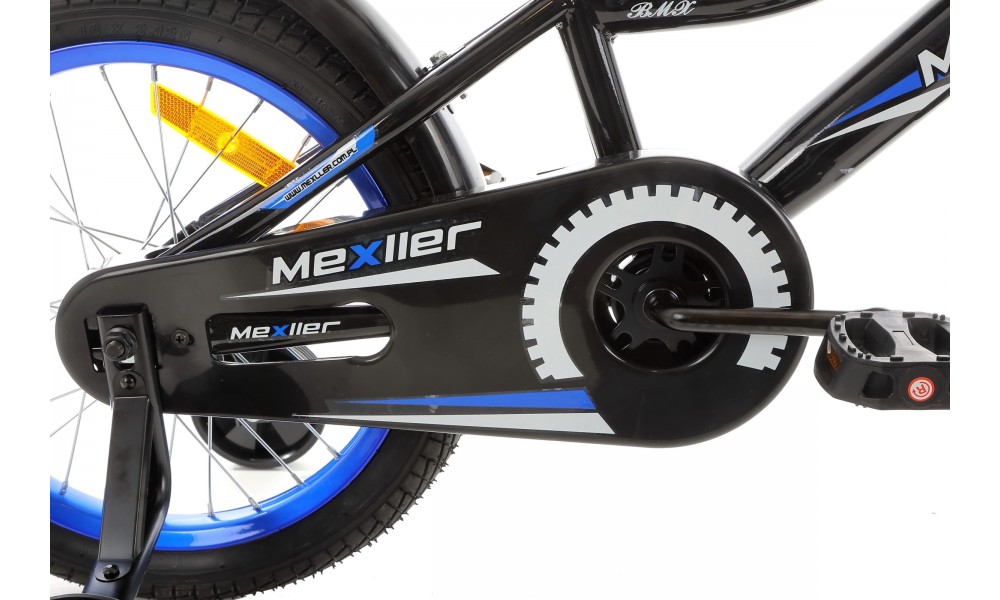 Rower dziecięcy Mexller Bmx 16 026 - czarno-niebieski