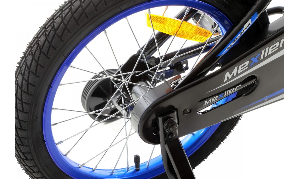Rower dziecięcy Mexller Bmx 16 026 - czarno-niebieski