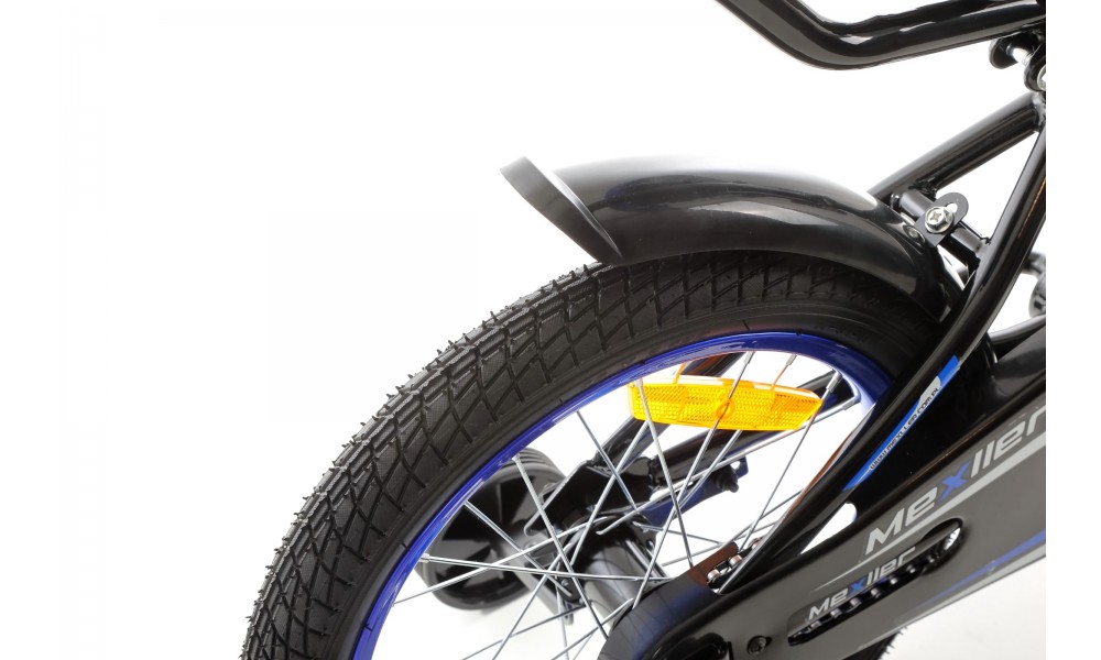 Rower dziecięcy Mexller Bmx 16 026 - czarno-niebieski