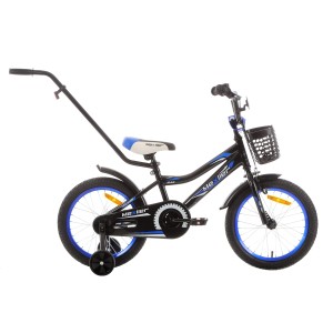Rower dziecięcy Mexller Bmx 16 026 - czarno-niebieski 1