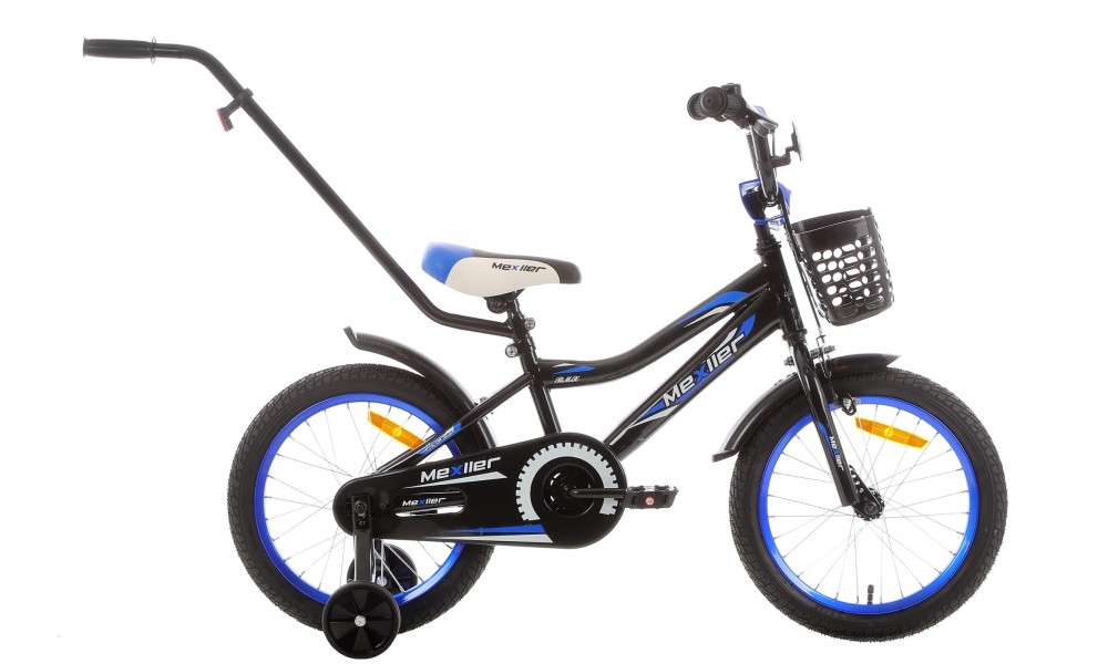 Rower dziecięcy Mexller Bmx 16 026 - czarno-niebieski
