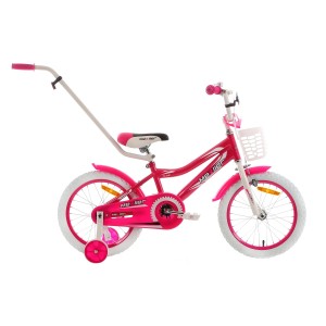 Rower dziecięcy Mexller Bmx 16 026 - biało-różowy 1