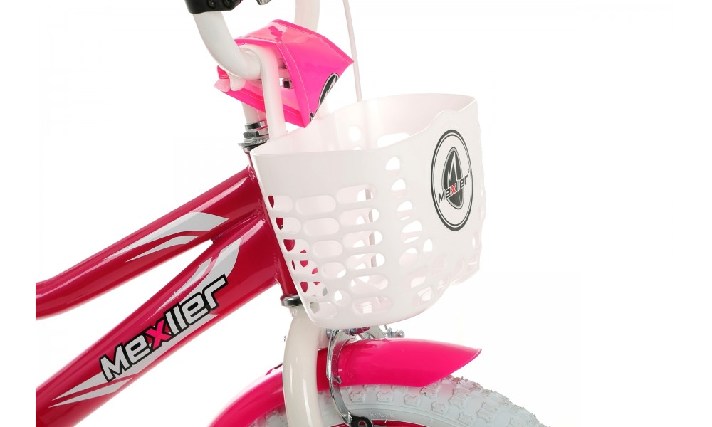 Rower dziecięcy Mexller Bmx 16 026 - biało-różowy