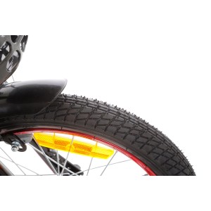 Rower dziecięcy Mexller Bmx 16 026 - czarno-czerwony 2