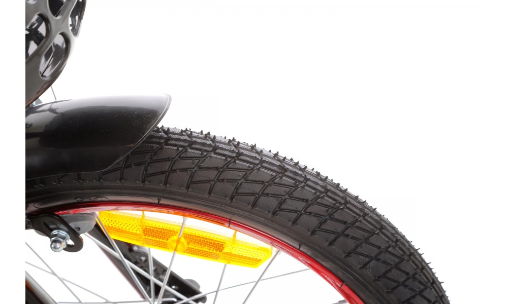 Rower dziecięcy Mexller Bmx 16 026 - czarno-czerwony