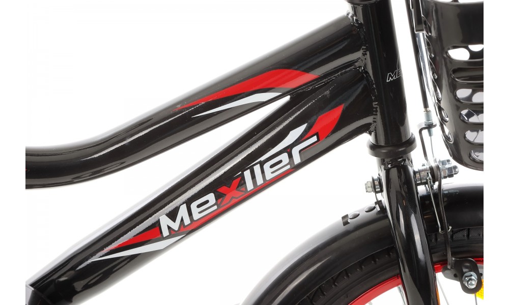 Rower dziecięcy Mexller Bmx 16 026 - czarno-czerwony