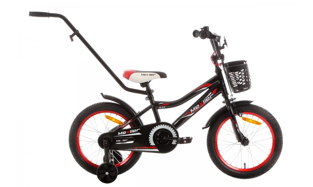 Rower dziecięcy Mexller Bmx 16 026 - czarno-czerwony