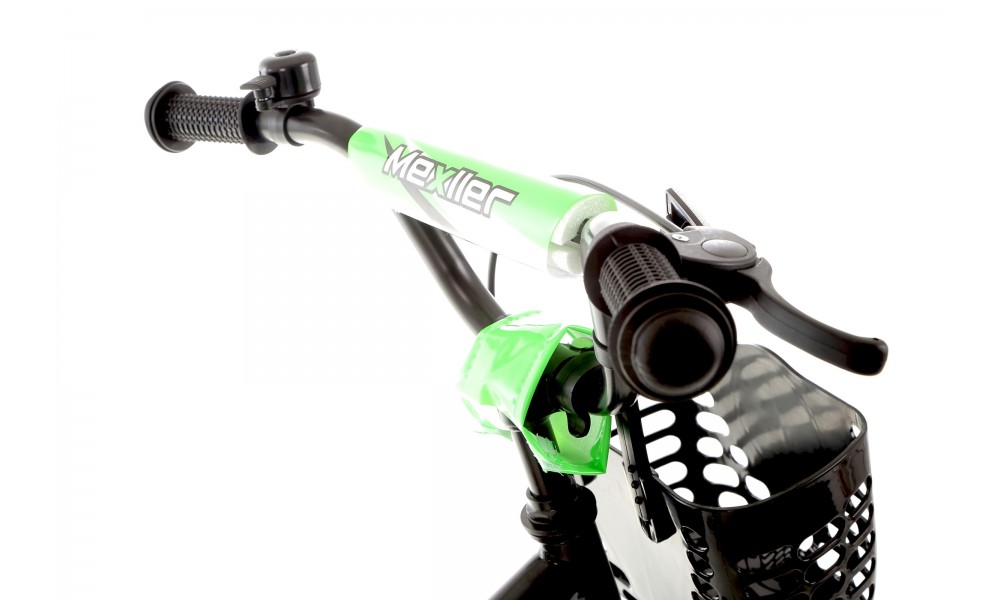 Rower dziecięcy Mexller Bmx 16 026 - czarno-zielony