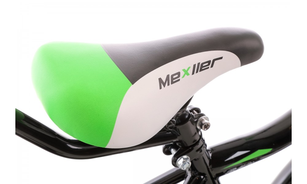 Rower dziecięcy Mexller Bmx 16 026 - czarno-zielony