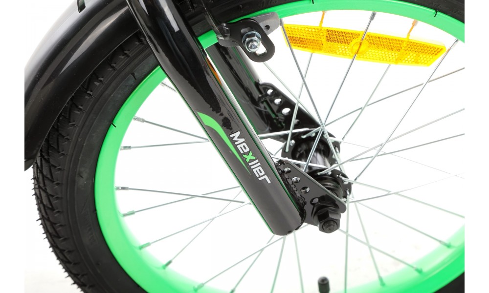 Rower dziecięcy Mexller Bmx 16 026 - czarno-zielony