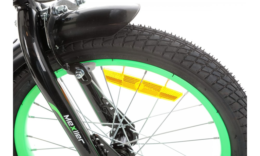Rower dziecięcy Mexller Bmx 16 026 - czarno-zielony