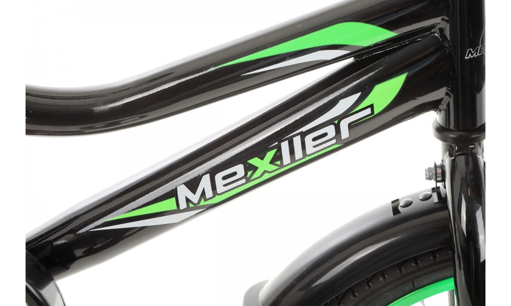 Rower dziecięcy Mexller Bmx 16 026 - czarno-zielony