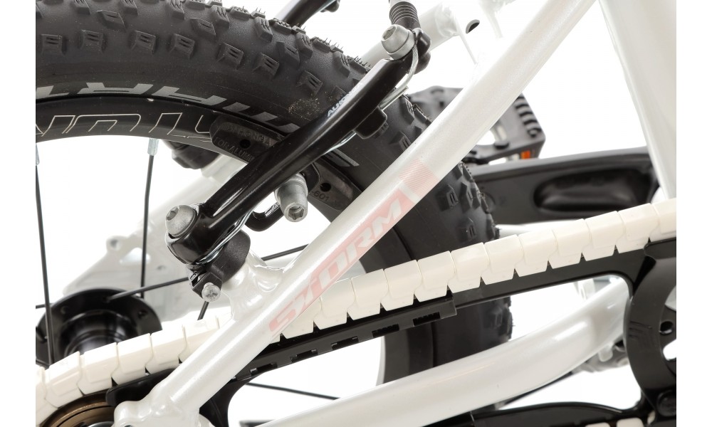 Rower dziecięcy Storm Sky 14 Super Light - perłowy