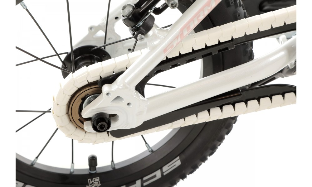 Rower dziecięcy Storm Sky 14 Super Light - perłowy