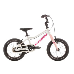Rower dziecięcy Storm Sky 14 Super Light - perłowy 1