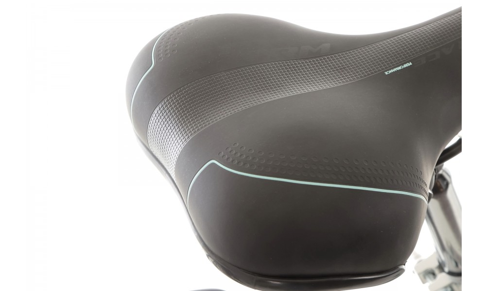 Rower trekkingowy Storm Marathon 2.0 Lady - srebrny-turkusowy