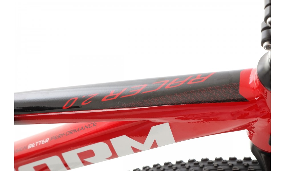 Rower górski Storm Racer 26 2.0 2HD - czerwono-czarny