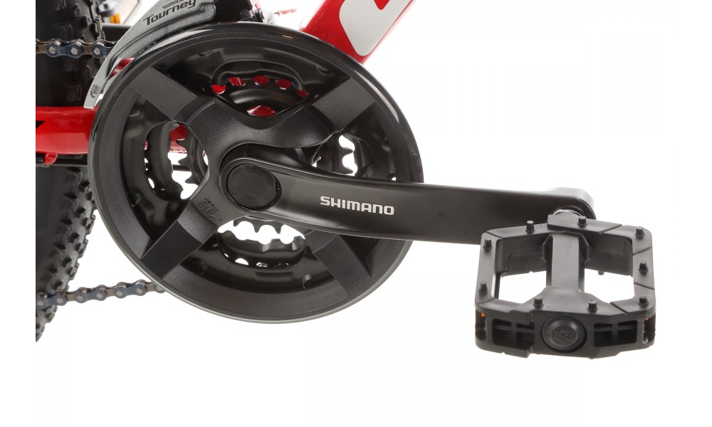 Rower górski Storm Racer 26 2.0 2HD - czerwono-czarny