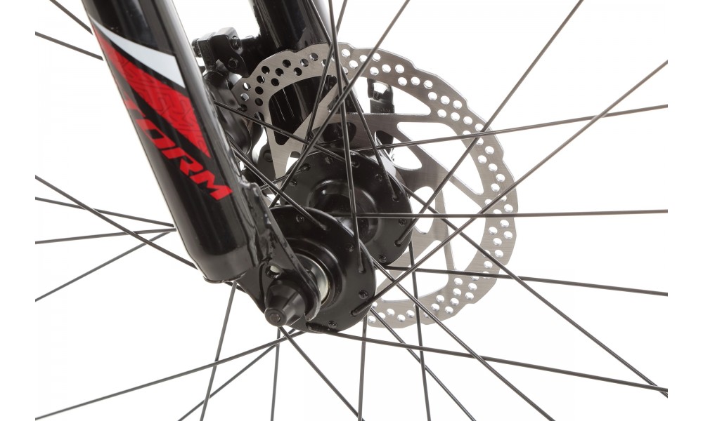 Rower górski Storm Racer 26 2.0 2HD - czerwono-czarny