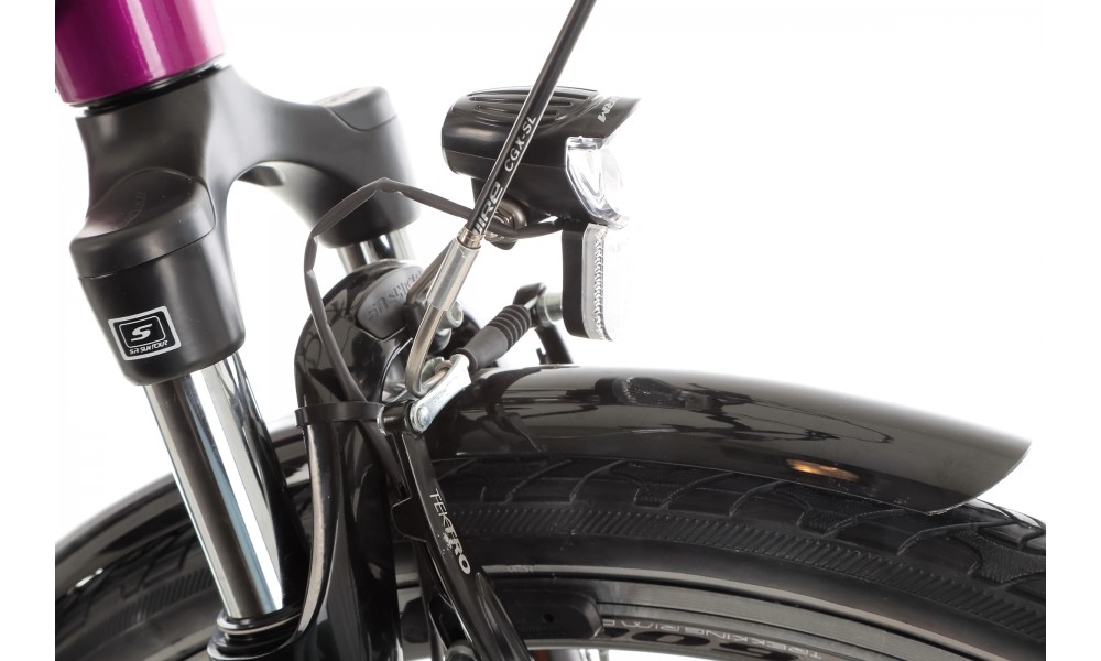 Rower trekkingowy Storm Marathon 6.0 Lady LTD - fioletowo-czarny