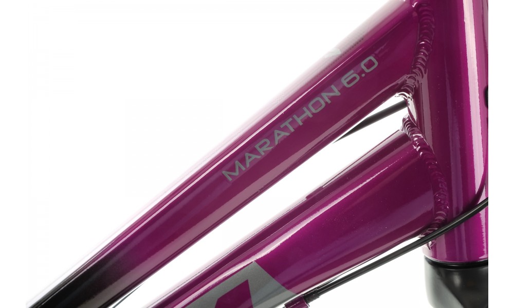 Rower trekkingowy Storm Marathon 6.0 Lady LTD - fioletowo-czarny