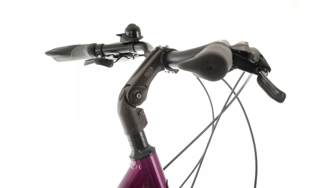 Rower trekkingowy Storm Marathon 6.0 Lady LTD - fioletowo-czarny