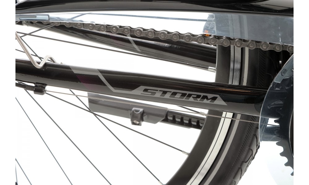 Rower trekkingowy Storm Marathon 6.0 Lady LTD - fioletowo-czarny