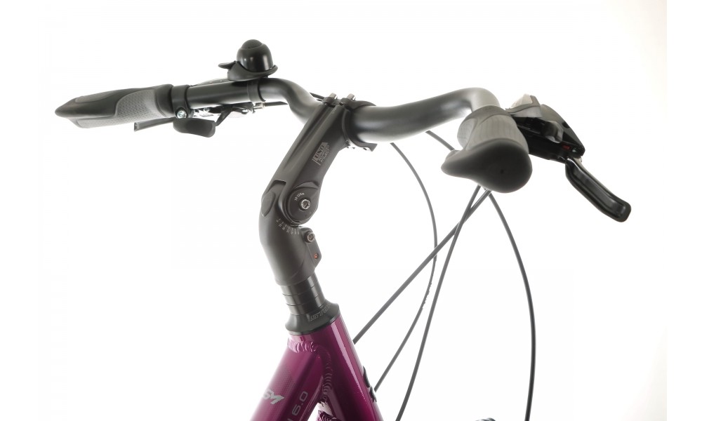 Rower trekkingowy Storm Marathon 6.0 Lady LTD - fioletowo-czarny