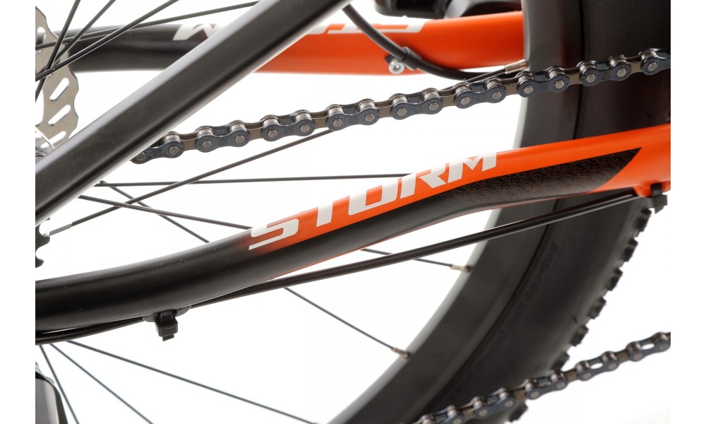 Rower górski Storm Racer 26 2.0 2HD - pomarańczowo-czarny