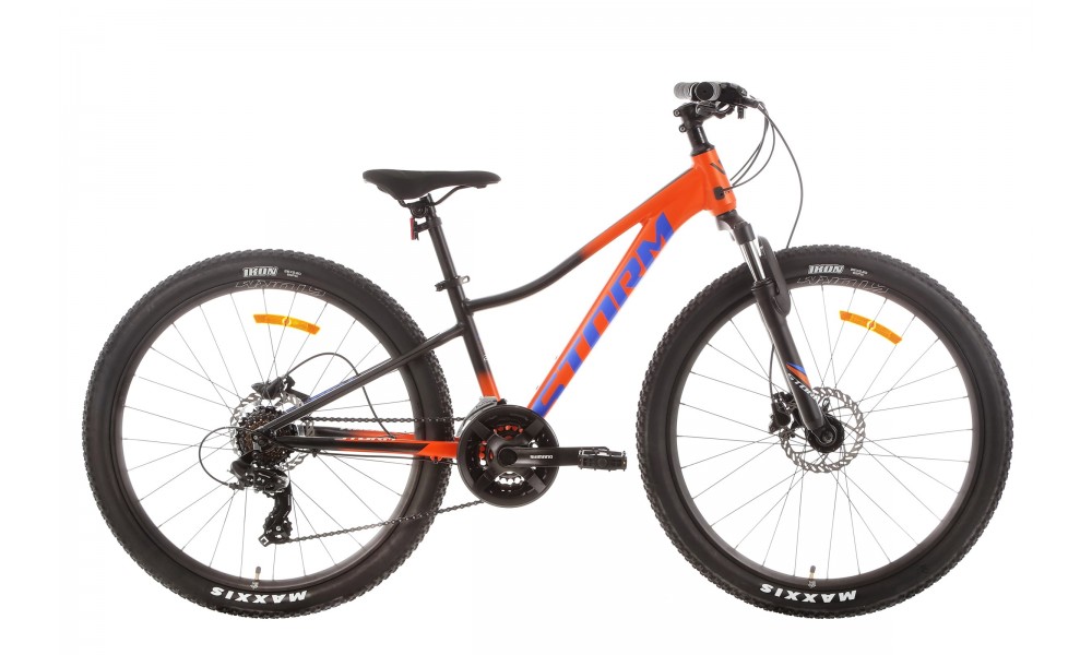 Rower górski Storm Racer 26 2.0 2HD - pomarańczowo-czarny