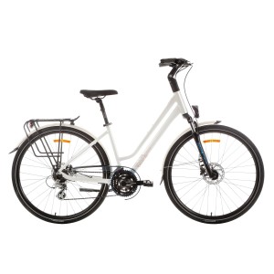 Rower trekkingowy Storm Marathon 7.0 Lady - perłowy 1