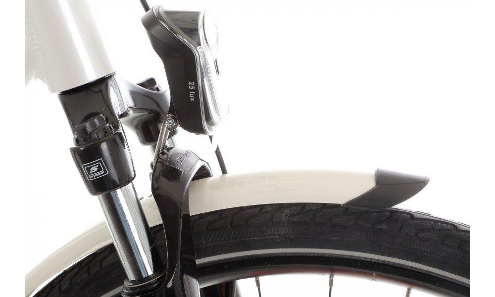 Rower trekkingowy Storm Marathon 7.0 Lady - perłowy