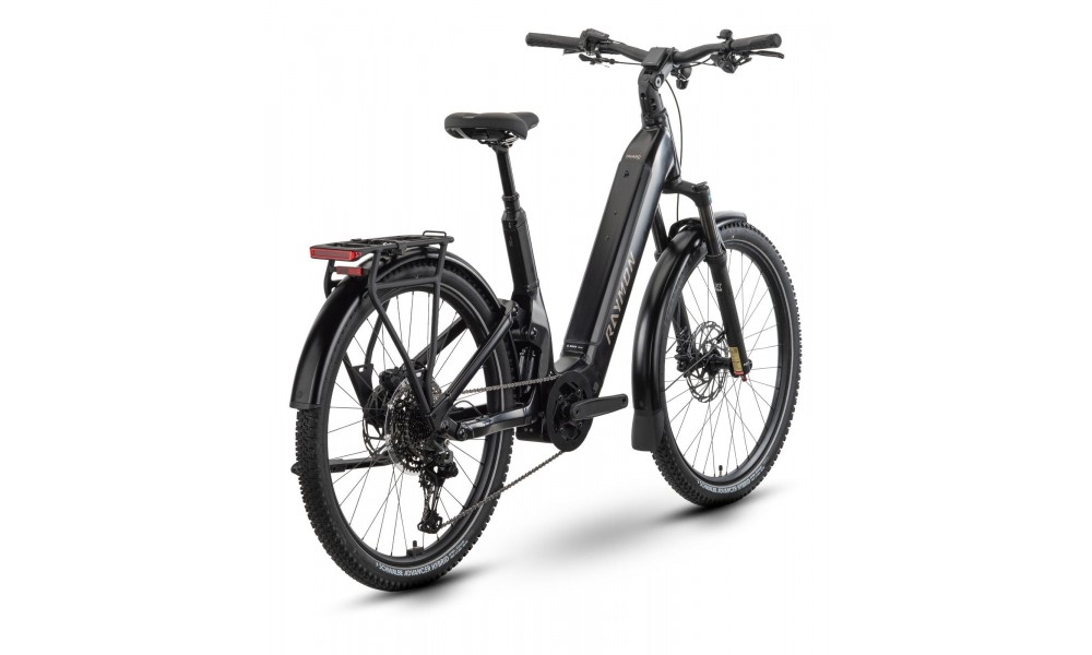 Rower trekkingowy elektryczny R-Raymon Tavano Comp - czarny