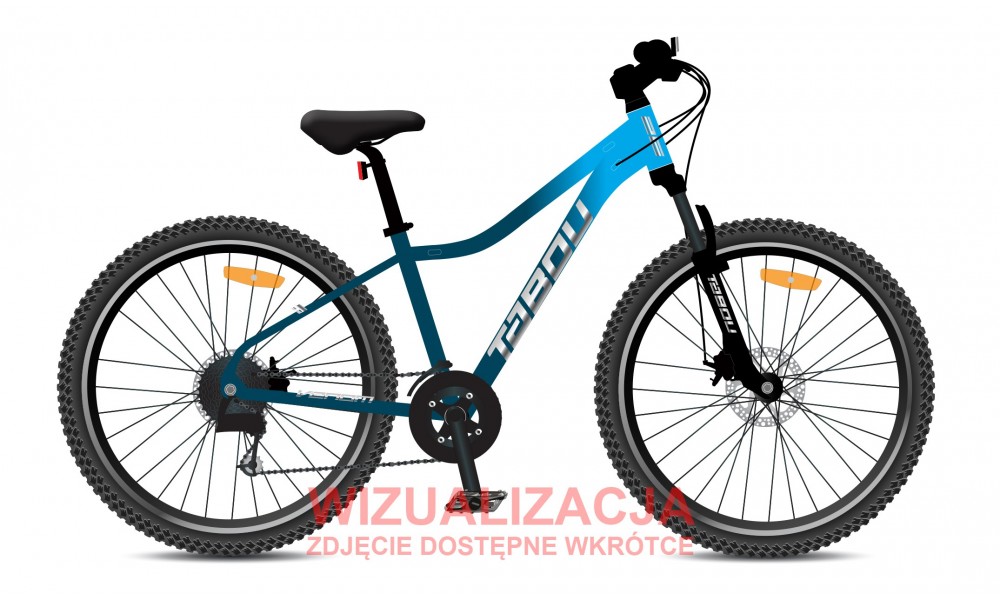 Rower górski Tabou Venom 27,5 4.0 026 - szaro-niebieski