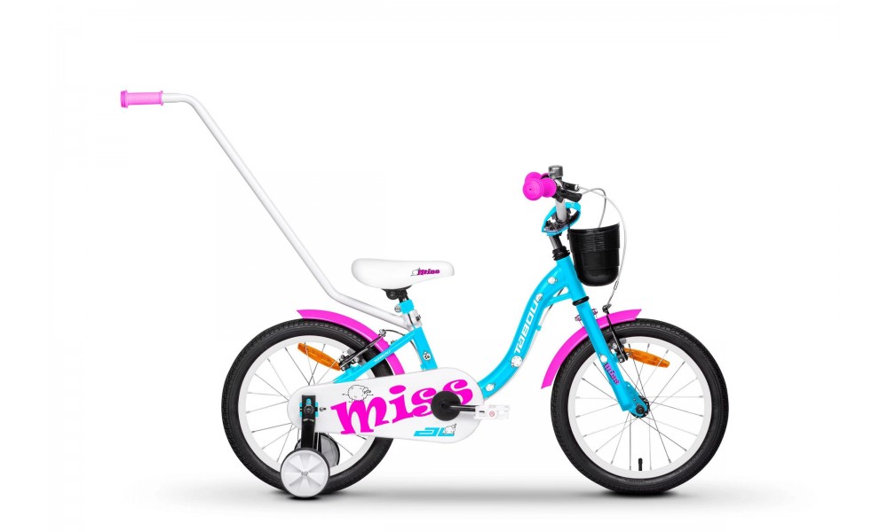 Rower dziecięcy Tabou Miss AL 14 026 - niebiesko-różowy