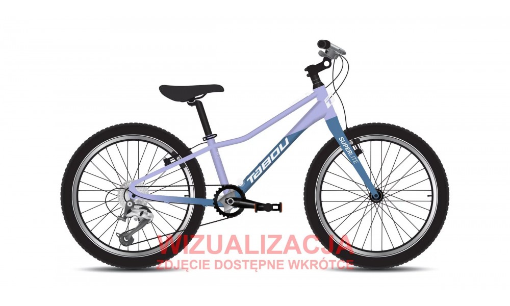 Rower dziecięcy Tabou Superlite 20 W 026 - niebiesko-różowy