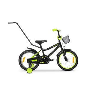 Rower dziecięcy Tabou Rocket CS 18 026 - czarno-limonkowy 1