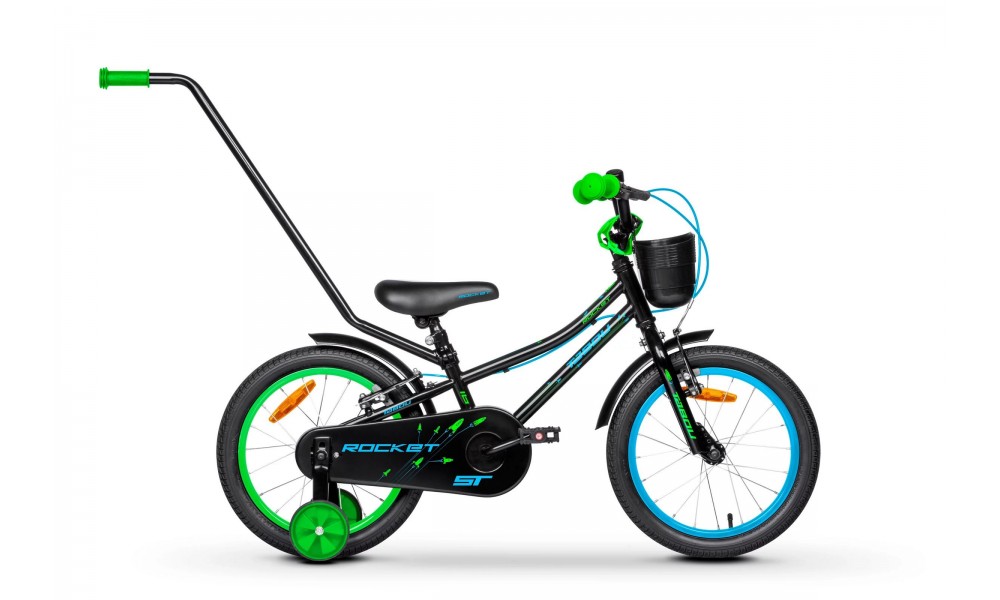 Rower dziecięcy Tabou Rocket ST 14 026 - czarno-niebieski