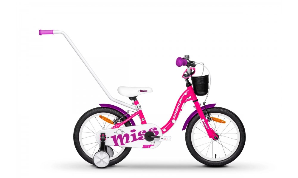 Rower dziecięcy Tabou Miss ST 14 026 - różowo-biały
