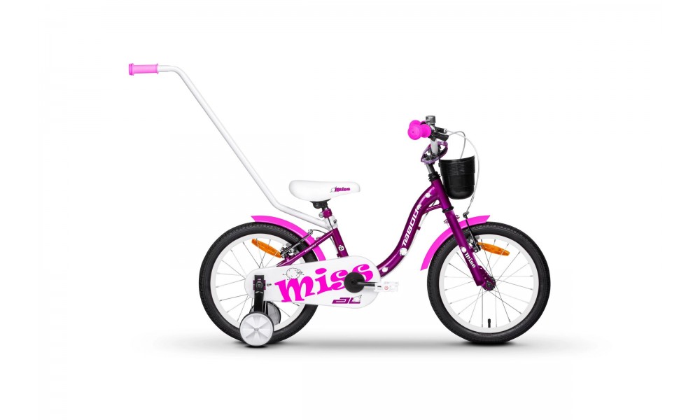 Rower dziecięcy Tabou Miss AL 14 026 - fioletowo-biały
