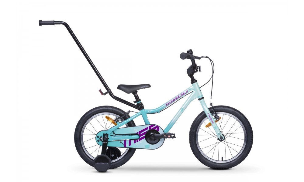 Rower dziecięcy Tabou Miss FR 12 026 - miętowo-fioletowy