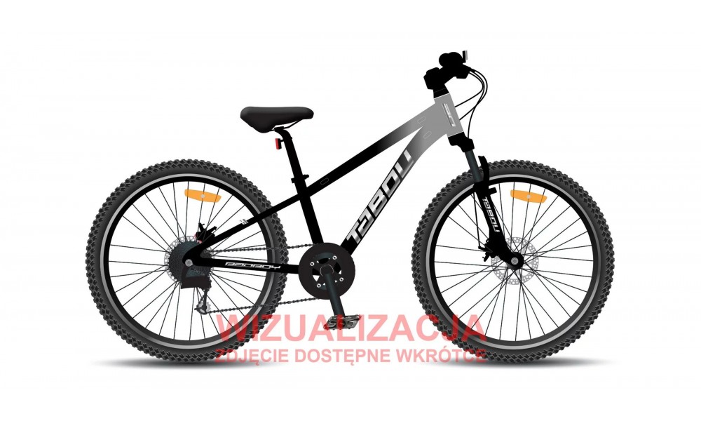 Rower dziecięcy Tabou Badboy 20 026 - szaro-czarny