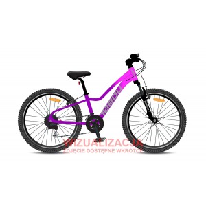 Rower młodzieżowy Tabou Topshe 24 026 - różowo-fioletowy 1