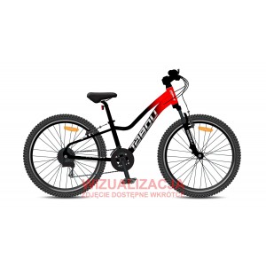 Rower młodzieżowy Tabou Poison 24 026 - czerwono-czarny 1
