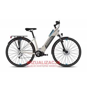 Rower trekkingowy elektryczny Tabou Mono UP 1.0 26 026 - szaro-niebieski 1