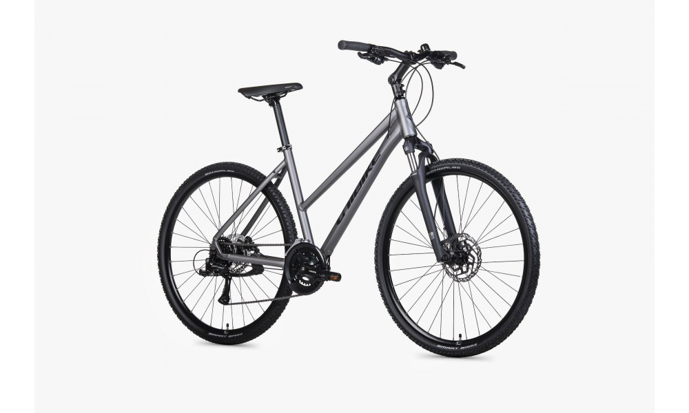 Rower crossowy Unibike Flash Lady 026 - grafitowy